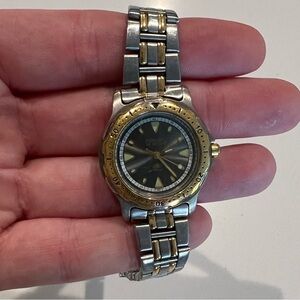 COPY - Women's 28mm Two Tone Fossil Blue Watch, WR 50M, AM3096